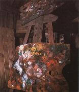 Edvard Munch Artist-s Palette oil painting on canvas
